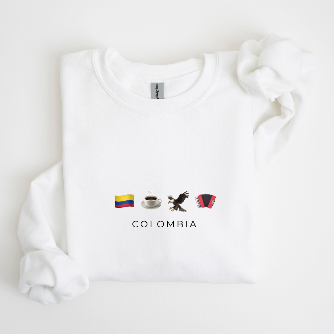 Insignias Colombianas Sweatshirt