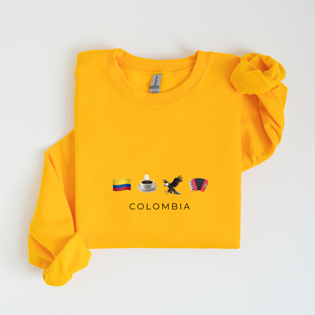 Insignias Colombianas Sweatshirt