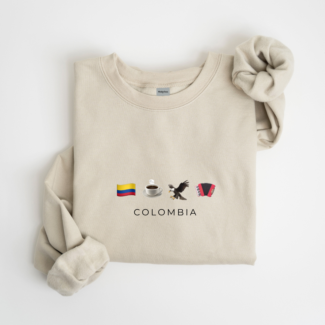 Insignias Colombianas Sweatshirt