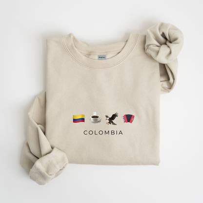 Insignias Colombianas Sweatshirt