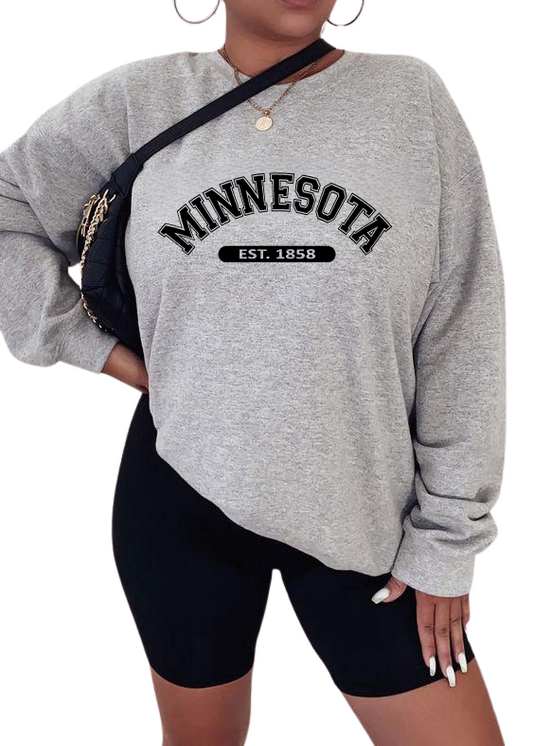 Sweatshirt Minnesota EST. 1858