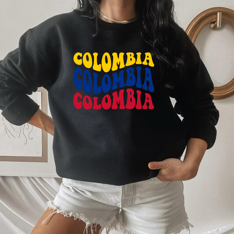 Sweatshirt Colombia Tricolor