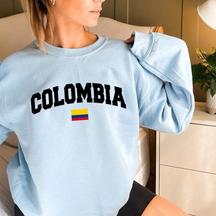 Sweatshirt Colombia Azul cielo