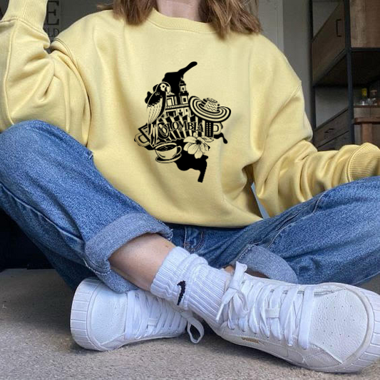 Sweatshirt Mapa Colombia