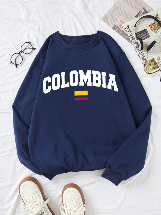 Sweatshirt para hombre logo Colombia